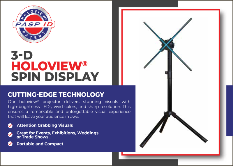 3-D Holoview Fan Display Bundle